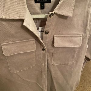 Banana Republic Corduroy Shacket. Size S. New with tag. Never worn